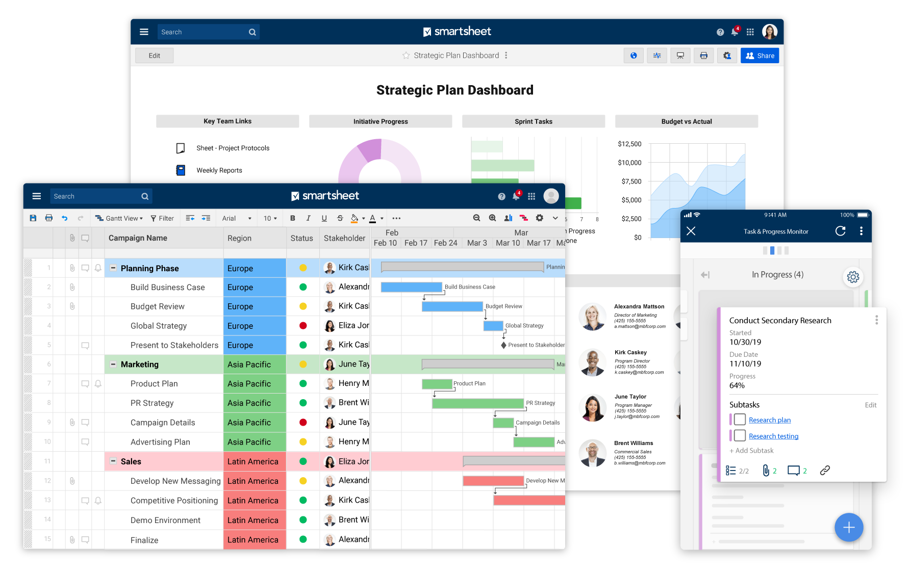 services for smartsheet